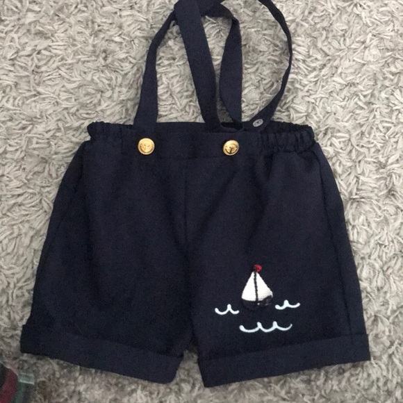 Boyts toddlers Navy shorts COSTUM MADE